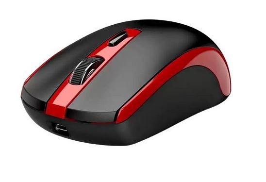 MOUSE USB WIRELESS RECARGABLE ECO-8150 ROJO GENIUS 31030045401